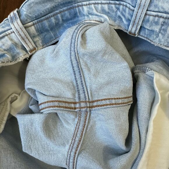 ABERCROMBIE & FITCH The 90s Straight Ultra High Rise Jeans Blue - Picture 9 of 15